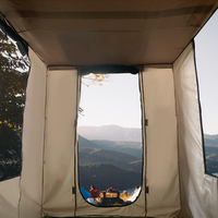 Annexe latérale pour camping-car autonome, abri de style Overland, auvent solaire assorti au véhicule pour l'aventure en plein air