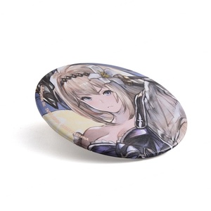 Insignia Metálica Redonda de Color Gris, Fabricada por el Fabricante Original - Product Image 5