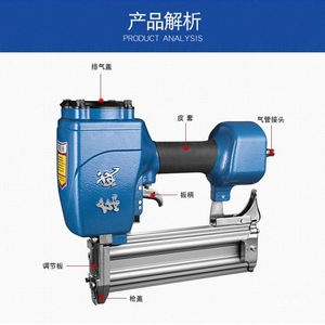 ปืนยิงตะปูลม Dongcheng ST64G/38 ขนาด 1/4 นิ้ว ทำจากอลูมิเนียมอัลลอยด์ สำหรับงานไม้ - Product Image 3
