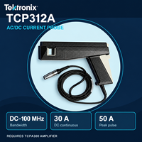 Sonde de courant AC/DC Tektronix TCP312A 30A 100MHz 50A de crête pour la mesure de courant sur oscilloscope TCPA300