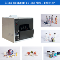 Imprimante spirale de bureau pour peinture sur canettes, mini imprimante UV cylindrique, machine d'impression en relief 5D pour gobelets isothermes et canettes de Coca-Cola