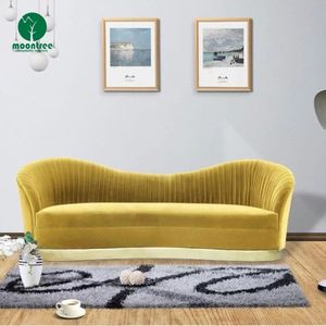 Moontree-<span class=keywords><strong>Canapé</strong></span> de Salon <span class=keywords><strong>Convertible</strong></span> en Cuir Velours de Luxe Rempli d'une Éponge pour Mariage Scène Fête <span class=keywords><strong>Club</strong></span> Événement - Product Image 3