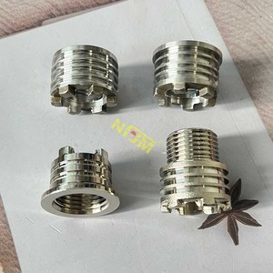 NFJM 1/2 "3/4" MATÉRIAU DE <span class=keywords><strong>PLOMBERIE</strong></span> INSERT FILETÉ FEMELLE/MÂLE EN LAITON pour RACCORDS DE TUYAU PPR - Product Image 5