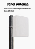 Antenne de panneau de Communication directionnelle sans fil 2.4G 5G 5.8G extérieure intérieure longue portée personnalisée antenne Wifi double bande
