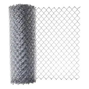 Hot dip galvanized chain link fence Breeding orchard fence Chicken Duck Cow and Sheep