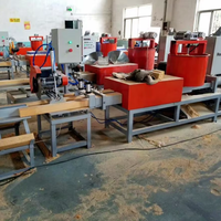 Machine automatique de fabrication de palettes en blocs de bois, machine de compression de blocs de sciure de bois