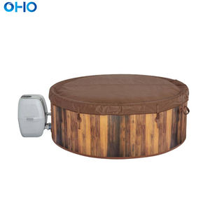 OHO 4-6 personnes <span class=keywords><strong>gonflable</strong></span> pour <span class=keywords><strong>jacuzzi</strong></span> spa piscine Offre Spéciale extérieur Design moderne PVC bains à remous avec bain à remous et massage caractéristiques - Product Image 6