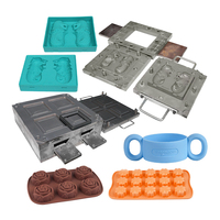 Moldes de Silicona para Caramelos de Goma, Producto para el Hogar, Servicios de Moldeo por Inyección CNC de Múltiples Cavidades