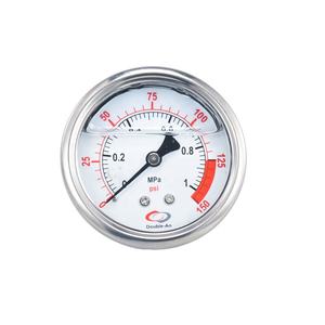 Gehele Roestvrijstalen Glycerine-Of Siliconenolie Gevulde Drukmeter/Hydraulische Oliedrukmeters/Vloeistofgevulde Drukmeter - Product Image 2