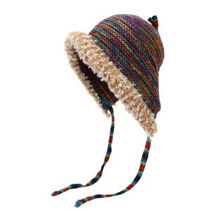 2025 High Quality Acrylic Winter <b>Knitted</b> Folding Beanie Hat <b>for</b> Men Women Fruit <b>Pattern</b> <b>for</b> Beach Business Scene to Keep Warm - Product Image 1