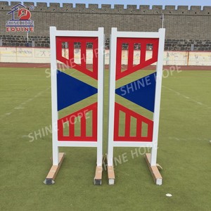 <strong>Aluminum</strong> <strong>Jump</strong> Stands Horse <strong>Show</strong> Jumping Wing - Product Image 5