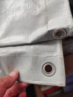 PEHD haute densité stratifié de bâche de PE l'autre plaine tissée enduite de LDPE adaptée aux besoins du client de tissu avec la couverture d'impression