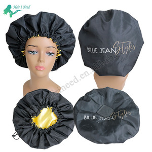 <span class=keywords><strong>Bonnet</strong></span> de douche réutilisable avec logo personnalisé, bande élastique, <span class=keywords><strong>bonnet</strong></span> de <span class=keywords><strong>bain</strong></span> imperméable pour femmes, accessoires de <span class=keywords><strong>bain</strong></span> lavables, personnalisable pour les cheveux - Product Image 3