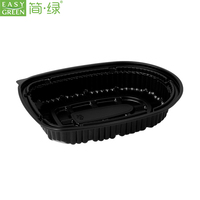 Boîtes à poulet frit jetables biodégradables avec couvercle transparent – Contenants écologiques pour poulet rôti à emporter et rangement pour rôtisserie