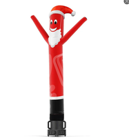 Personnalisé Drôle Wacky Père Noël Danse Ciel Danseur Gonflable Noël Père Noël Air Dancer à vendre
