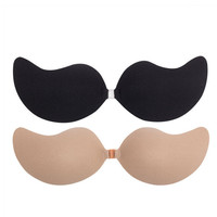 Venta al por mayor de sujetador invisible Copa mango sin tirantes cierre frontal de cuentas diseño fino push-up para accesorios de elevación mejorados-pétalos de pecho