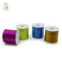 Fourniture directe d'usine No.7 1.0mm fil de soie en Nylon rond coréen pour le tissage Bracelet noeud chinois Artware
