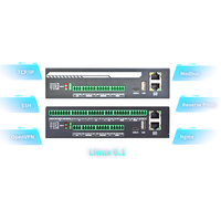 Gateway Industrial Integrado sin Ventilador con Protocolo ModBus TCP/IP, Amplio Rango de Temperatura y EMC de Nivel 3