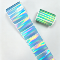 Etiquetas Adhesivas con Logotipo Personalizado, Cortadas a Troquel, Adhesivas, Holográficas 3D, Reflectantes Láser, Impermeables, Decorativas, para Embalaje