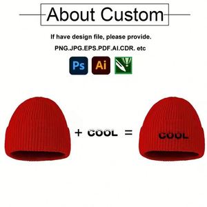 Bonnet en tricot acrylique personnalisé avec logo de marque privée, style pêcheur à revers court pour hommes et femmes - Idéal pour la plage et les voyages - Product Image 4
