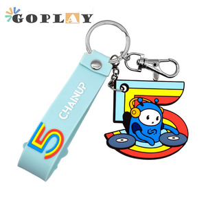 Factory Wholesale Custom Metal Key Chain 2d 3d Company Logo Letter Keychain Key Chains Keyring Custom Enamel Keychain