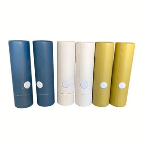 Custom Logo Round Biodegradable Jar Lip Balm Printed <b>Cardboard</b> Round Eco Cylinder Child Proof <b>Tube</b> Packaging - Product Image 6