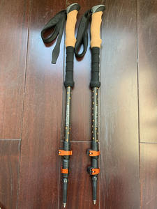 Arbon-Palo <span class=keywords><strong>de</strong></span> <span class=keywords><strong>trekking</strong></span> telescópico <span class=keywords><strong>baston</strong></span> <span class=keywords><strong>de</strong></span> trail, 3 ejes - Product Image 2