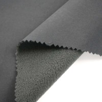 Tela Soft Shell Impermeable y Resistente al Viento, 92% Poliéster, 8% Elastano, Resistente a las Manchas, Ecológica, para Ropa Deportiva, OEM ODM