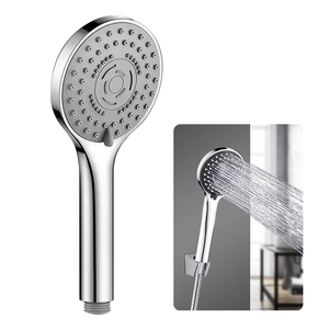 <span class=keywords><strong>Soffione</strong></span> <span class=keywords><strong>Doccia</strong></span> Antico di Design, Grande <span class=keywords><strong>e</strong></span> Multifunzionale, in Metallo Ionico, Nero, ad Alta Pressione per Bagno - Product Image 4