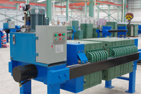 Haute pression en céramique filtre presse machine traitement sludg dewat