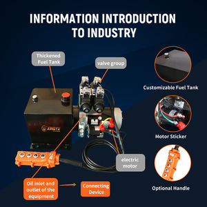 Unidad de Potencia Hidráulica de Alta Presión de 24v Personalizada, Paquete de Potencia Hidráulica para Elevador de Tijera, Nivelador de Muelle y Sistema de Dirección de Barcos - Product Image 5