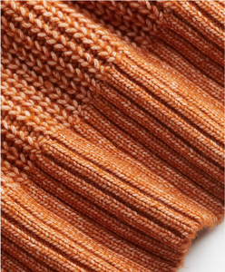 נשים פופולריות גבוהה של נשים רכות נוחות שרועה סרוג צווארון גבוה שרוול ארוך סוודר - Product Image 5