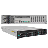Châssis de serveur vide 2U 8 baies 12 Go avec backplane personnalisé pour GPU, NAS, ATX, montage en rack, pour disques durs, RIG et IA