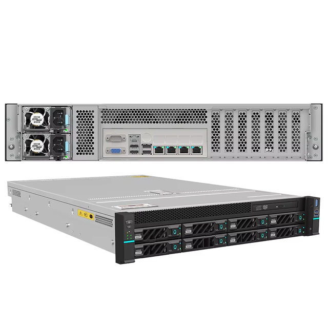 2u 8 Bays 12GB Backplane Custom GPU Rack Storage Server Case Nas Atx Rackmount HDD  RIG AI Empty Server Chassis