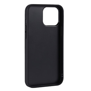 Cover per <span class=keywords><strong>iPhone</strong></span> 15 Pro Max 14 13 in Vera Pelle e TPU con Logo OEM Stampato, Custodia Protettiva Posteriore - Product Image 6