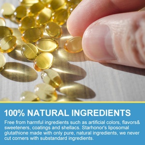 Cápsulas de Glutatión Liposomal, Suplemento de Belleza Blanqueador para Adultos, 60 Unidades, Aclaramiento de la Piel con Vitamina C - Product Image 3