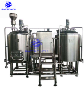 อุปกรณ์การผลิตเบียร์เชิงพาณิชย์สำหรับอุตสาหกรรม ขนาด 2000L-3000L ปั๊มมอเตอร์เบียร์ขนาดเล็ก แบรนด์ <span class=keywords><strong>Supermax</strong></span> วัสดุ SUS304/SUS316 - Product Image 6