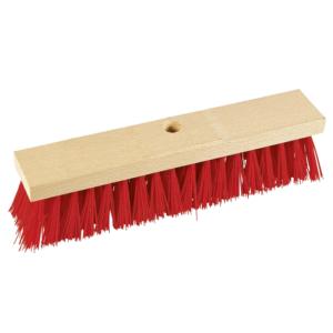 Balai de rue en bois et élastomère 40 cm, lot de 10 - Product Image 1
