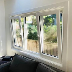 <span class=keywords><strong>หน้าต่าง</strong></span>กระจกกลางแจ้งปรับได้ตามต้องการพร้อมกรอบอลูมิเนียมอัลลอยด์ทนทานดีไซน์แบบเลื่อนและเลี้ยวแบบโมเดิร์น - Product Image 1