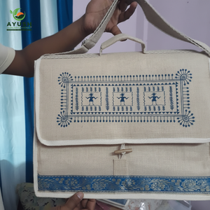 Sustainable Jute Tote <b>Bags</b> with Handles Reusable & Stylish for Eco-<b>Lifestyle</b> Food Tools Office & Summer Shopping - Product Image 1