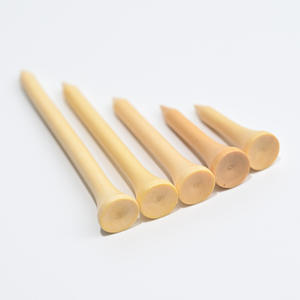 Tees de Golf de Madera Personalizados, Color Madera Natural, 35mm 42mm 54mm 70mm 83mm, Accesorios de Golf Ecológicos - Product Image 1
