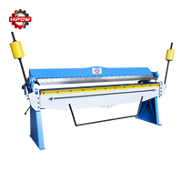 Plieuse manuelle HIPOW W1.5x2540mm pour tôles en acier au carbone/inox, angle de pliage 0-135°, garantie 1 an, longueur de coupe