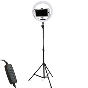 Offre Spéciale personnalisé bi couleur 10 pouces photographie lumière droite selfie tiktok vidéo en direct lumière de remplissage led annulaire - Product Image 6