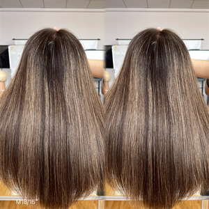 Envío Gratis: Cabello Virgen Liso Europeo de 16 Pulgadas para Pelucas Judías sin Pegamento con Encaje, en Stock para Mujeres Blancas - Product Image 6