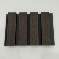 Panneaux muraux extérieurs en WPC 219x26mm - Imperméables, résistants aux UV et ignifuges, design moderne pour hôtels, entrepôts, salons, cuisines