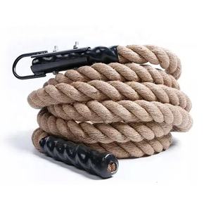 Cuerda de Escalada POWERMAN FITNESS para Interiores y Exteriores con Gancho de Metal - Longitud Personalizada para Gimnasio <span class=keywords><strong>Crossfit</strong></span> - Product Image 2