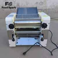 Machine Commerciale Intégrée Électrique en Acier Inoxydable pour Presser et Pétrir les Pâtes, Machine Commerciale à Pâtes pour la Fabrication de Peaux de Raviolis