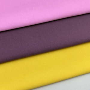 Materia prima de sublimación de peso pesado de 280Gsm, textil de alta elasticidad, tela de LICRA de poliéster suave teñida Lisa mate - Product Image 6