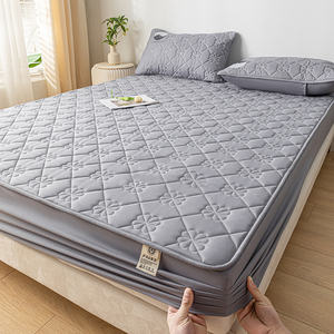 Nuovo moderno 4-Season impermeabile <span class=keywords><strong>cappello</strong></span> da letto una classe di cotone laminato con poliestere 100% in tinta unita Queen Size per adulti - Product Image 4