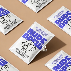 Low MOQ Custom Digital Printed BOPP/VMPET/PE Coffee Bean & Tea Packaging <b>Bag</b> Heat Seal Pouch for Pet Food & Noodle Food Grade - Product Image 2